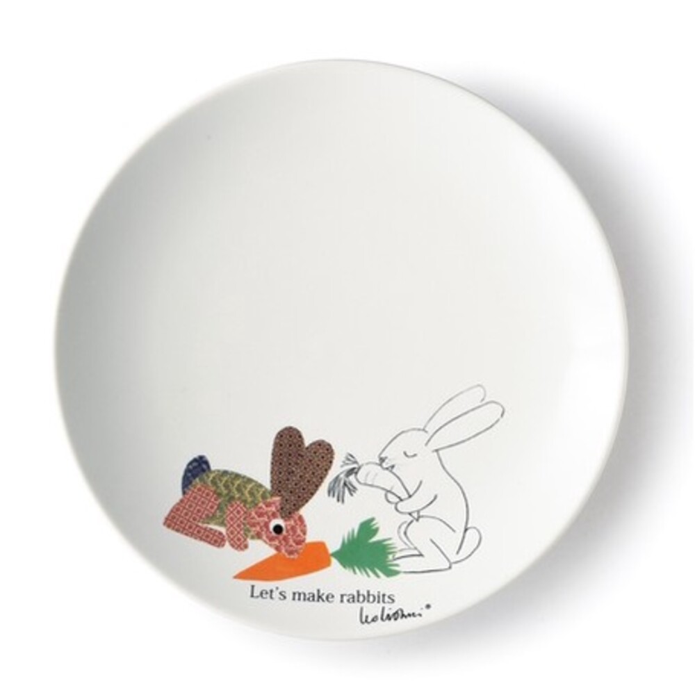 【現貨】日本製 Leo Lionni 李歐．李奧尼 繪本大師 美濃燒 餐盤 盤子 彩繪陶器 五款可選 圖片