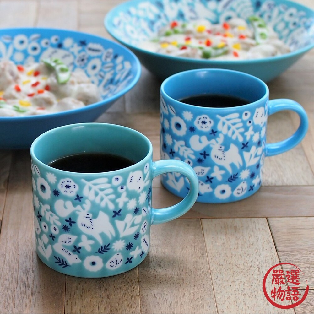 日本製美濃燒 馬克杯 KUKKA 北歐風 輕量馬克杯 水杯 杯子 牛奶杯 咖啡杯 陶瓷杯 餐具-圖片-1