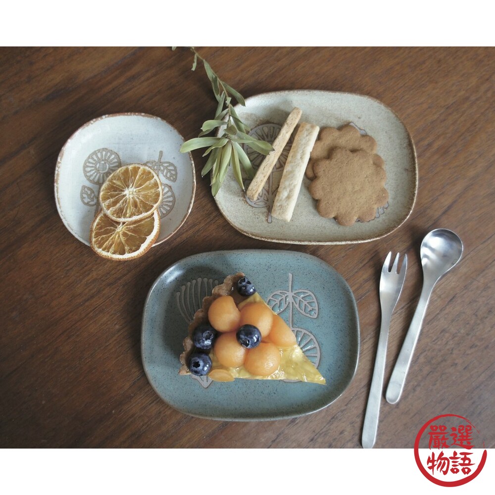 日本製HANAtoHA 瀨戶燒 花朵 蒲公英 大盤/中盤 日式 餐盤 盤子 陶瓷 餐具 水果盤-圖片-6