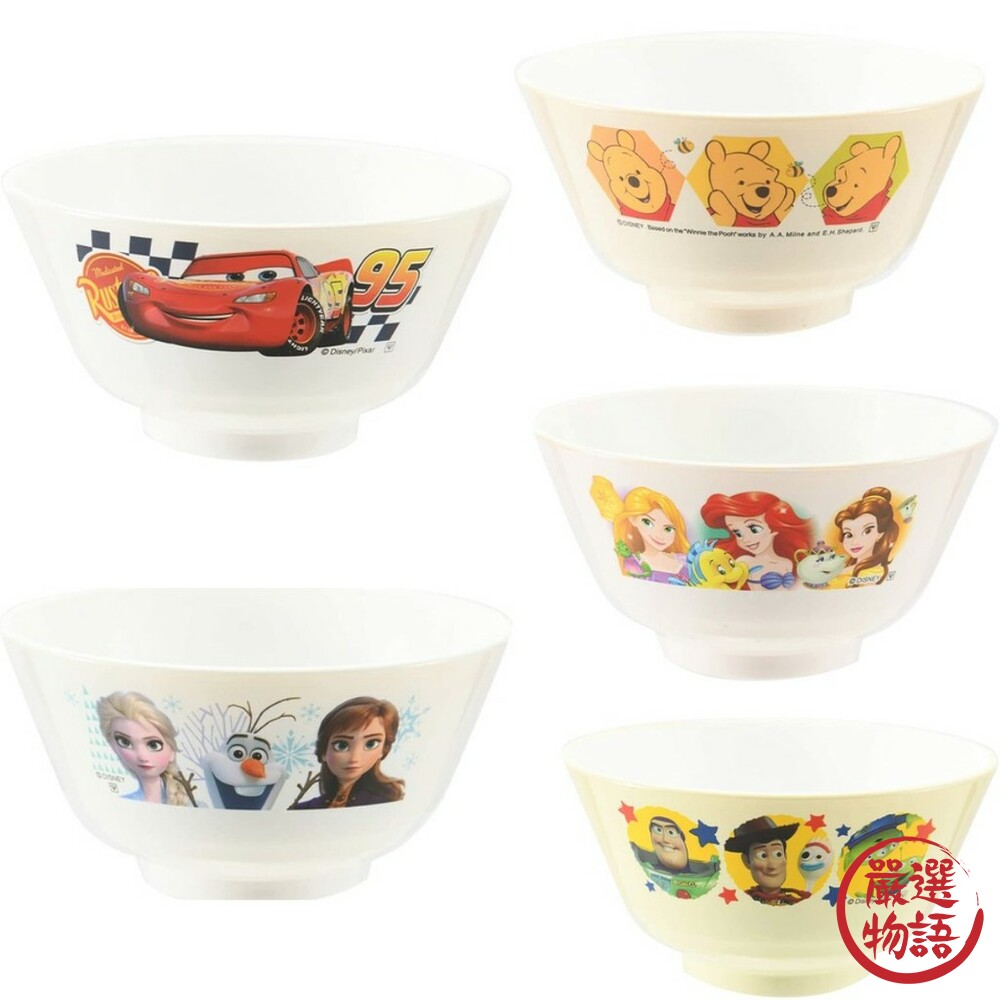 日本製兒童耐熱碗 迪士尼 抗菌碗 山中漆器 安全餐具 卡通 餐碗 飯碗 兒童餐具 兒童碗 碗 日式碗-圖片-3