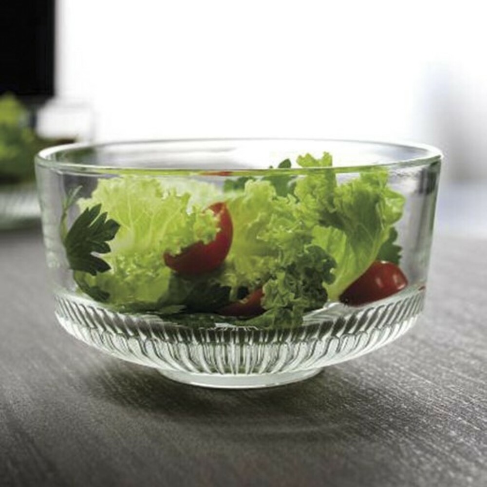 【現貨】耐熱玻璃碗 La Rochere 玻璃沙拉碗 玻璃碗 料理碗 透明碗 優格碗 沙拉碗 水果碗 圖片