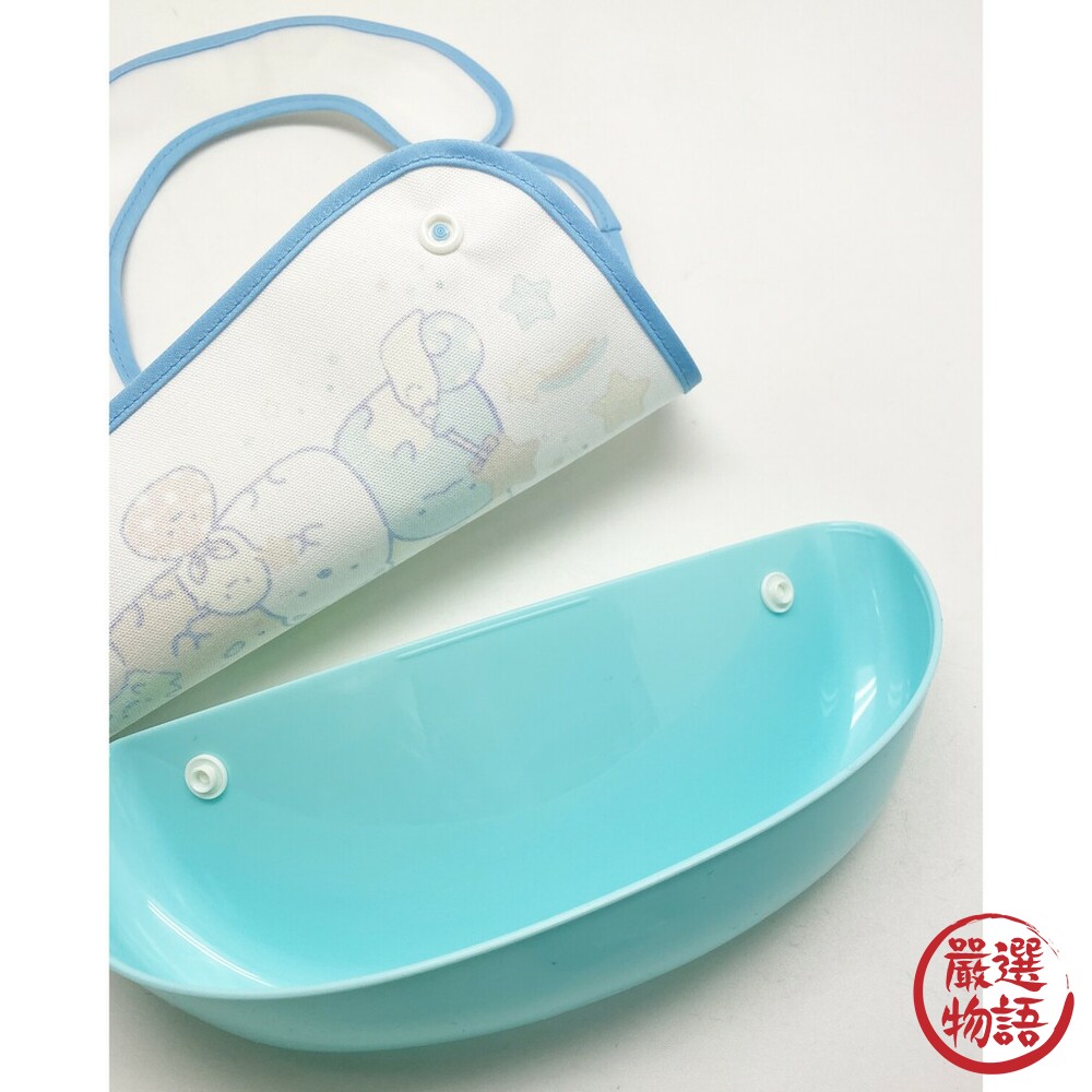 日本製 立體圍兜 可拆式 可水洗 防水 無毒 口水兜 角落生物 Hello Kitty 圍兜兜-圖片-4