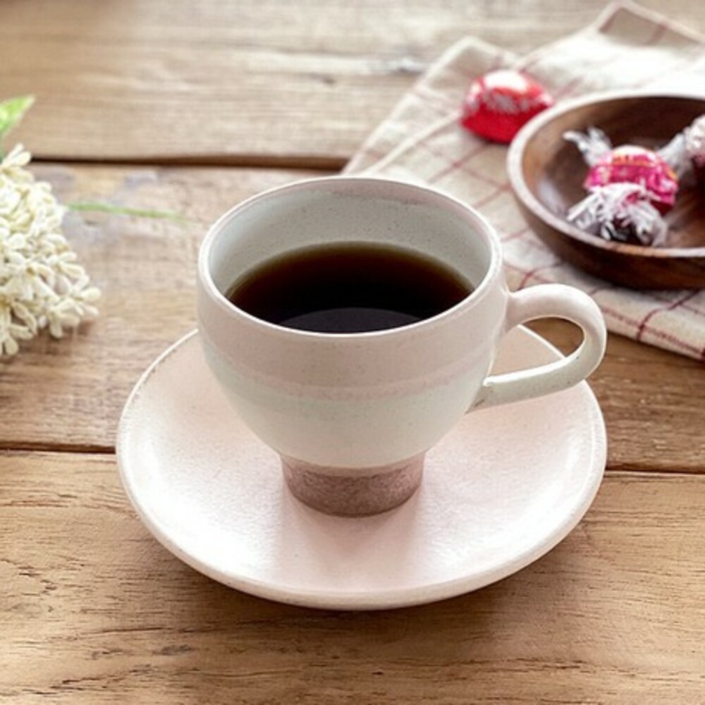 SF-014889-【現貨】日本製美濃燒歐式杯碟組 莫蘭迪色 咖啡杯 馬克杯 碟子 小盤 下午茶 質感餐具 餐具 餐廳 咖啡廳