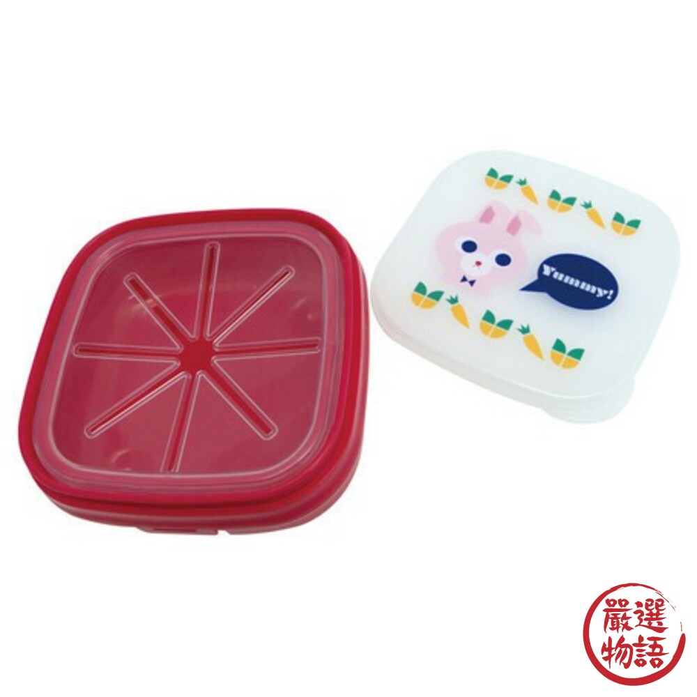 日本製兒童零食盒 防灑 便攜式 附蓋 外出餅乾盒 儲存盒 糖果 嬰兒餅乾 大西賢製販 Yummy-圖片-3