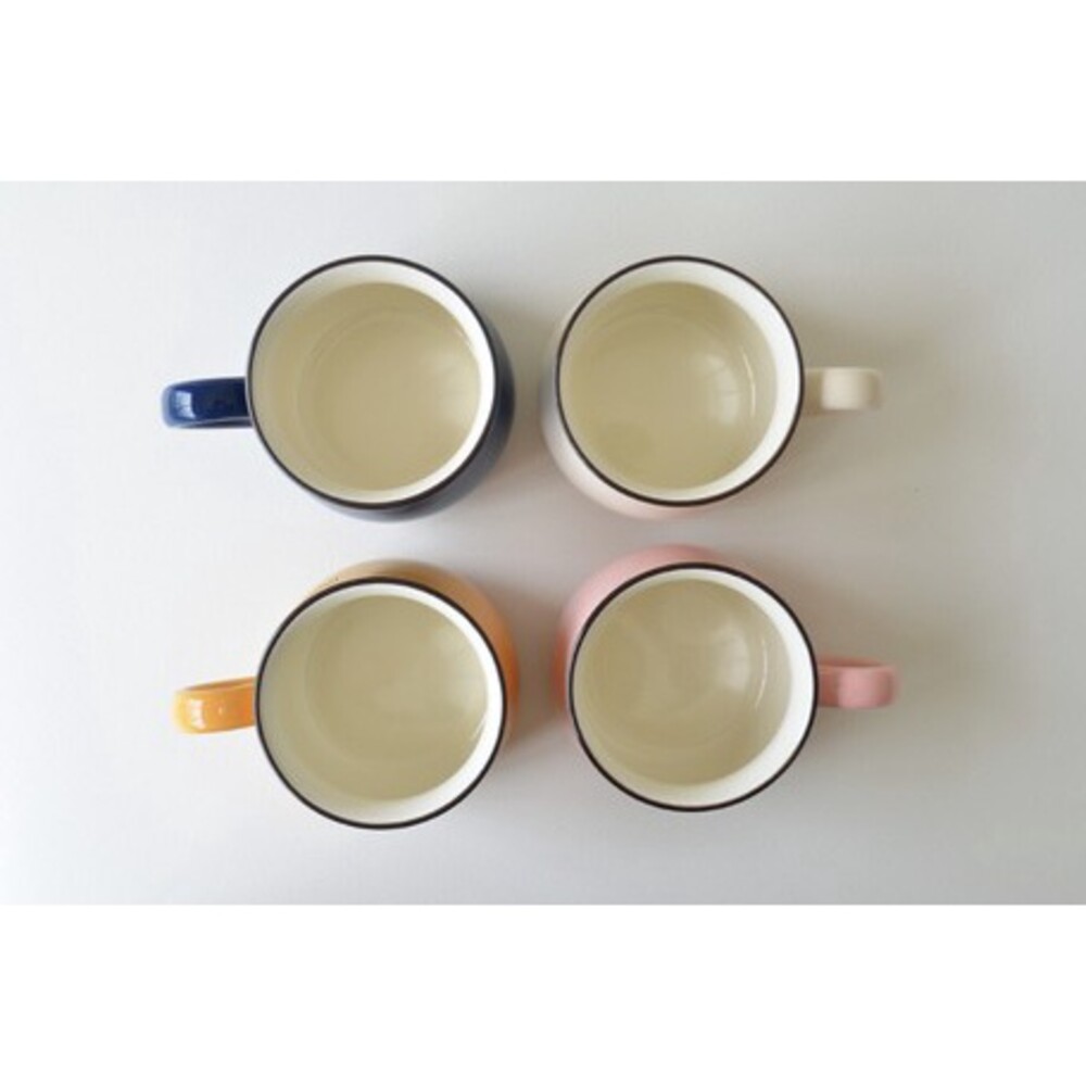 【現貨】日本製 美濃燒 北歐 馬克杯 310ml 水杯 咖啡杯 牛奶杯 黃色 粉色 藍色 白色 咖啡杯