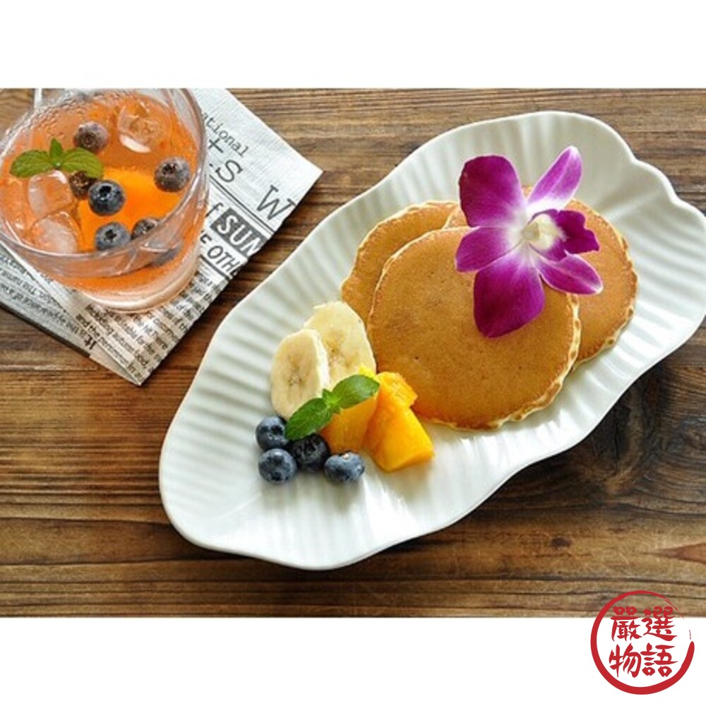 日本製美濃燒樹葉造型點心盤 盤 甜點盤 蛋糕盤 海南度假 盤子 小碟 廚房用具 廚房用品-thumb