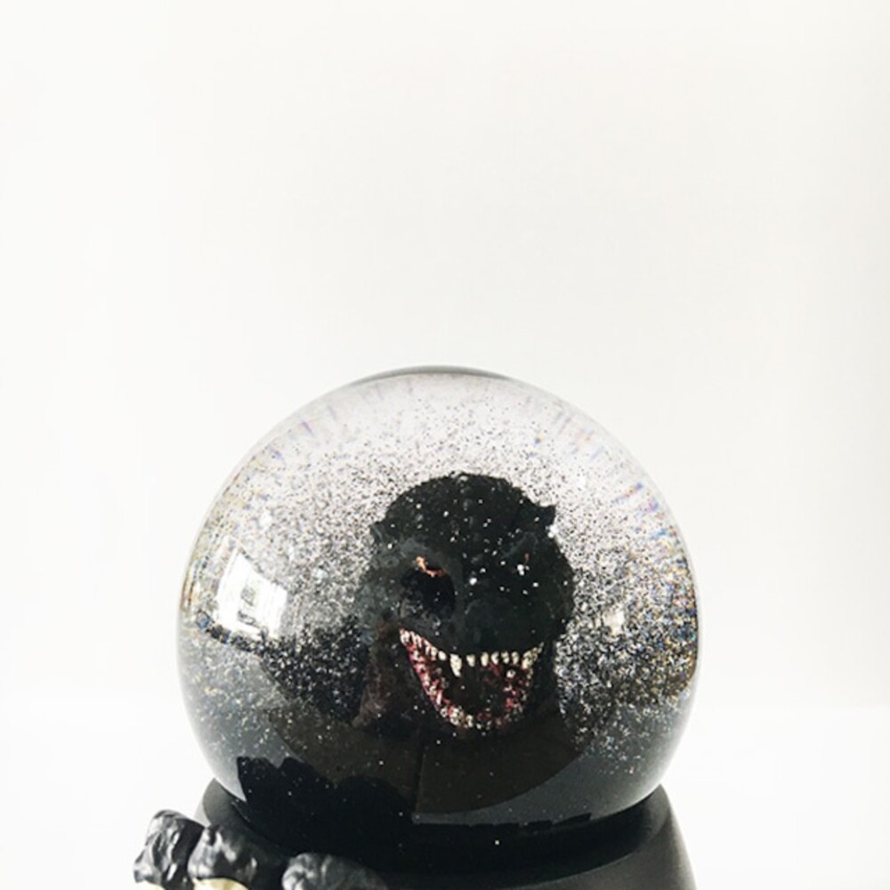 【現貨】哥吉拉雪球 水晶球 雪花球 GODZILLA 擺飾 怪獸 英雄 日本限定 禮物 亮粉 圖片