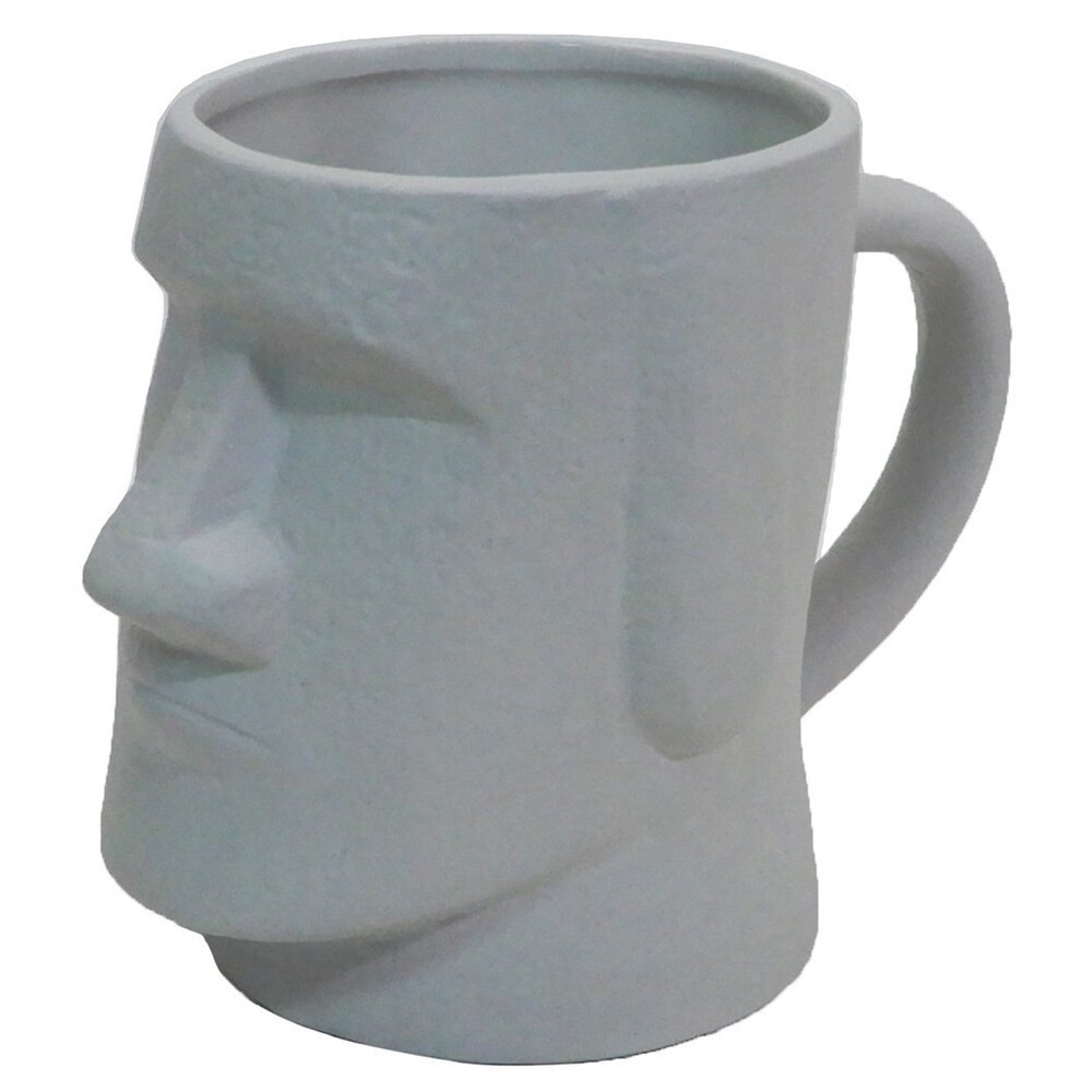 【現貨】摩艾馬克杯 大水杯 馬克杯 造型咖啡杯 摩艾 禮物 杯子 茶杯 生日禮物 入厝禮 圖片