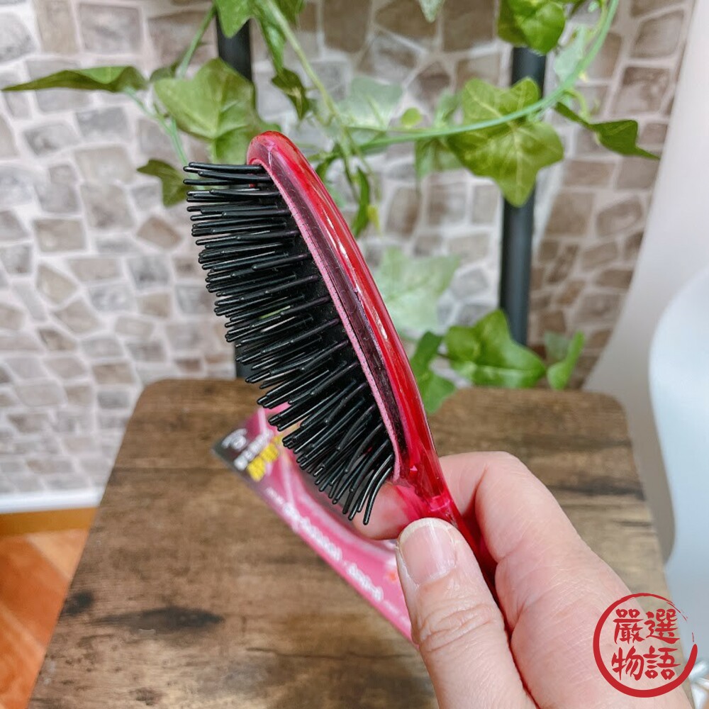 日本製預防靜電梳子 IKEMOTO池本刷子 直髮梳 防靜電 護髮梳 梳子 美髮-圖片-3