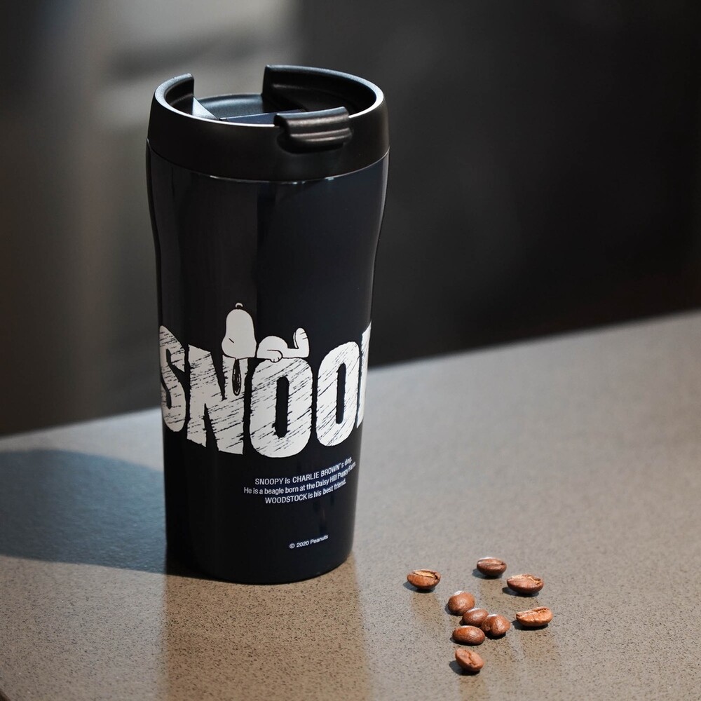 【現貨】Skater SNOOPY 不銹鋼可攜式水杯 不鏽鋼水瓶 史努比 便利商店咖啡杯 封面照片
