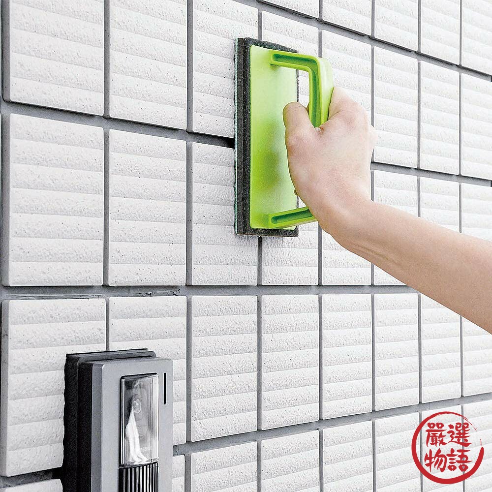日本製牆壁刷 Azuma 清潔刷 玄關 地板刷 海綿 刷子 外牆刷 居家清潔 磁磚清潔 去除污垢-圖片-5