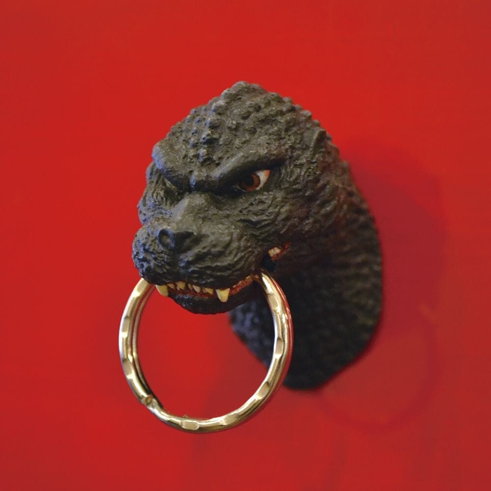 【現貨】正版Godzilla 哥吉拉頭部磁鐵鑰匙圈｜強力磁鐵 鑰匙圈 千禧 基多拉 黑多拉
