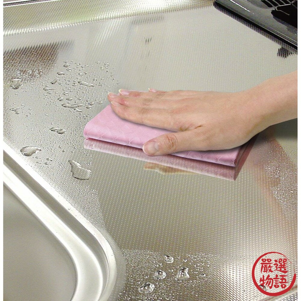 日本製吸水布 AION 抹布 廚房 耐用 麂皮 餐具擦拭布 強力吸水 瞬間吸水 清潔 多用途 擦車-圖片-5
