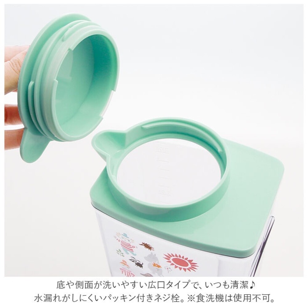 【現貨】日本製 嚕嚕米冷水壺 冷水壺 儲水壺 茶壺 飲料罐 耐熱壺 嚕嚕米 可橫放