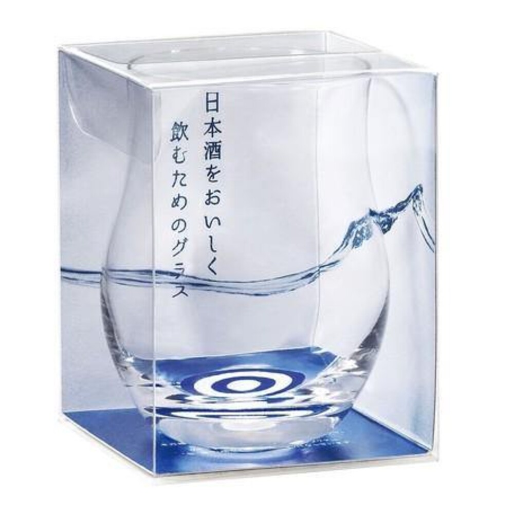 【現貨】日本製 ADERIA 清酒杯 蛇目 藍色蛇眼貓肉球 玻璃杯水杯 威士忌酒杯 清酒杯 曲線杯