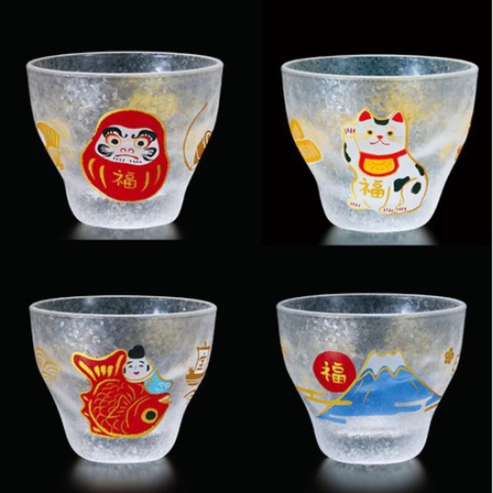 【現貨】日本製 Maneki Neko 達摩清酒杯 招財貓 富士山 馬克杯 玻璃杯 燒酒杯 啤酒杯