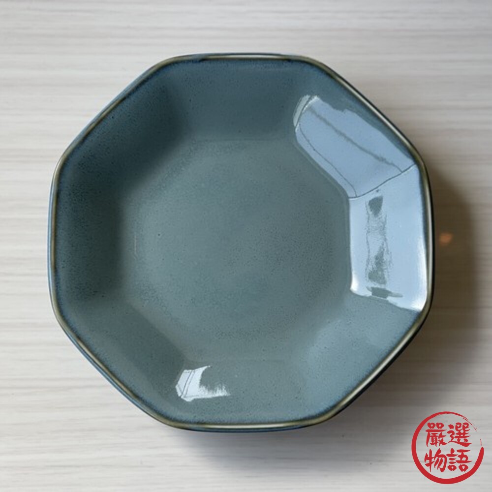 日本製 八角造型盤 陶瓷盤 甜點盤 水果盤 點心盤 餐盤 盤子 日式碗盤 質感餐具-圖片-5