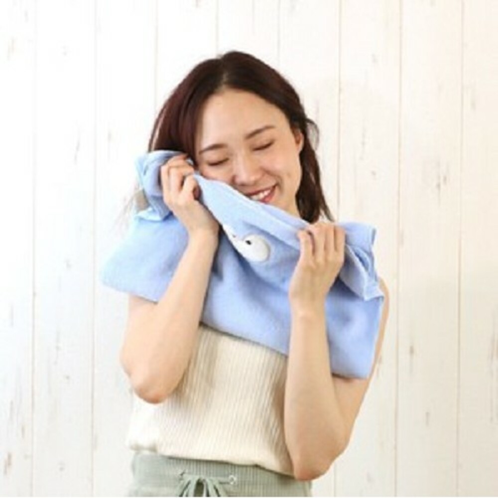 SF-016675-洗臉巾 日本軟毛巾 細纖維洗臉毛巾 動物造型 吸水巾 擦臉巾 親膚舒適