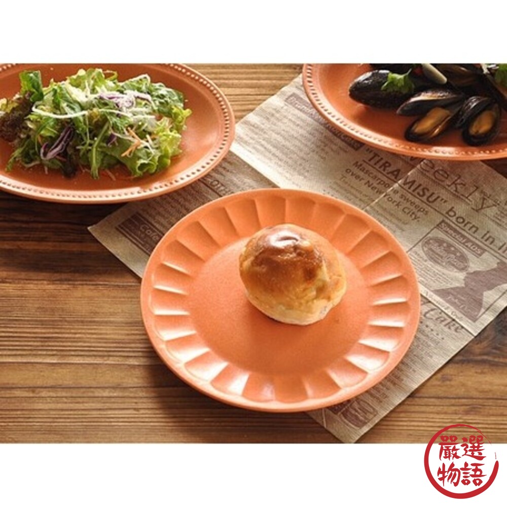 日本製美濃燒甜點盤 18.5cm 餅乾盤 ins盤 小蛋糕盤 沙拉盤 圓盤 盤子 餐盤 小盤 網美盤-圖片-5
