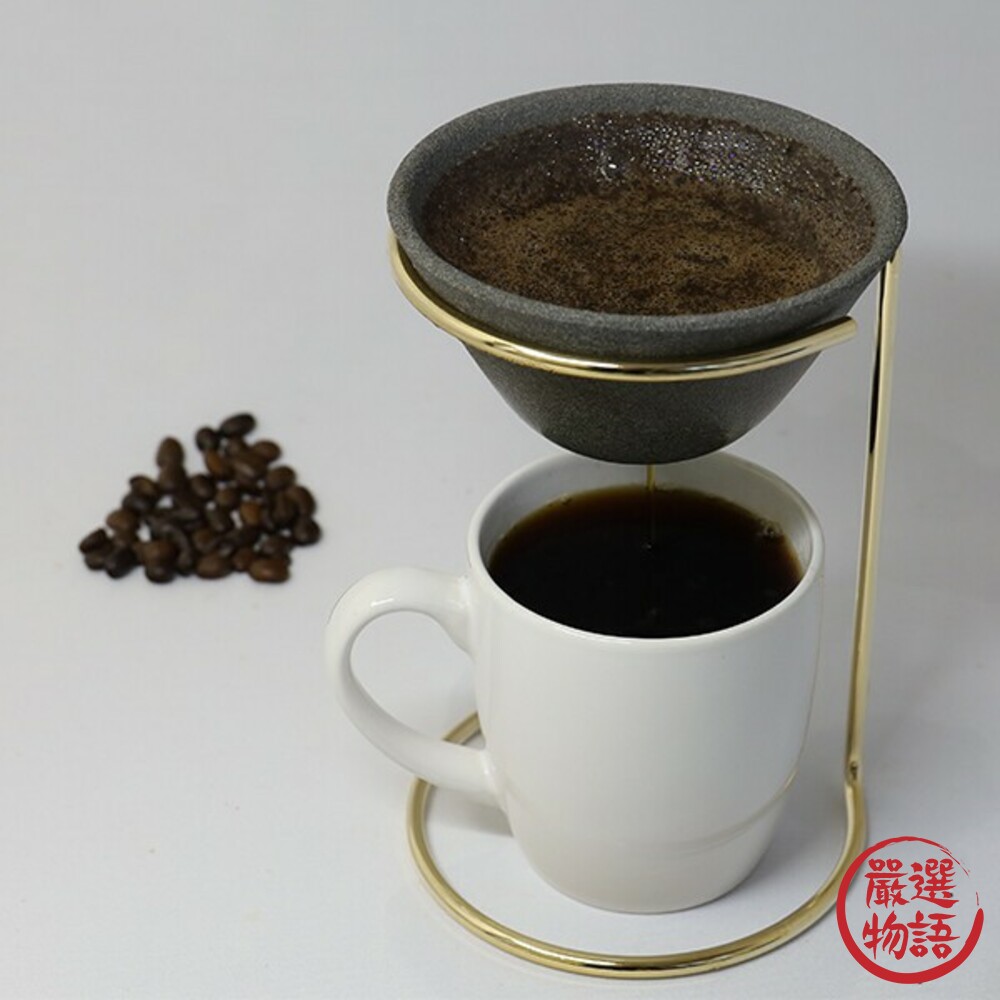 日本製 波佐見燒咖啡濾杯 Ceraful 陶瓷濾杯 手沖咖啡 濾杯架 手沖濾杯 咖啡豆 咖啡粉-圖片-3