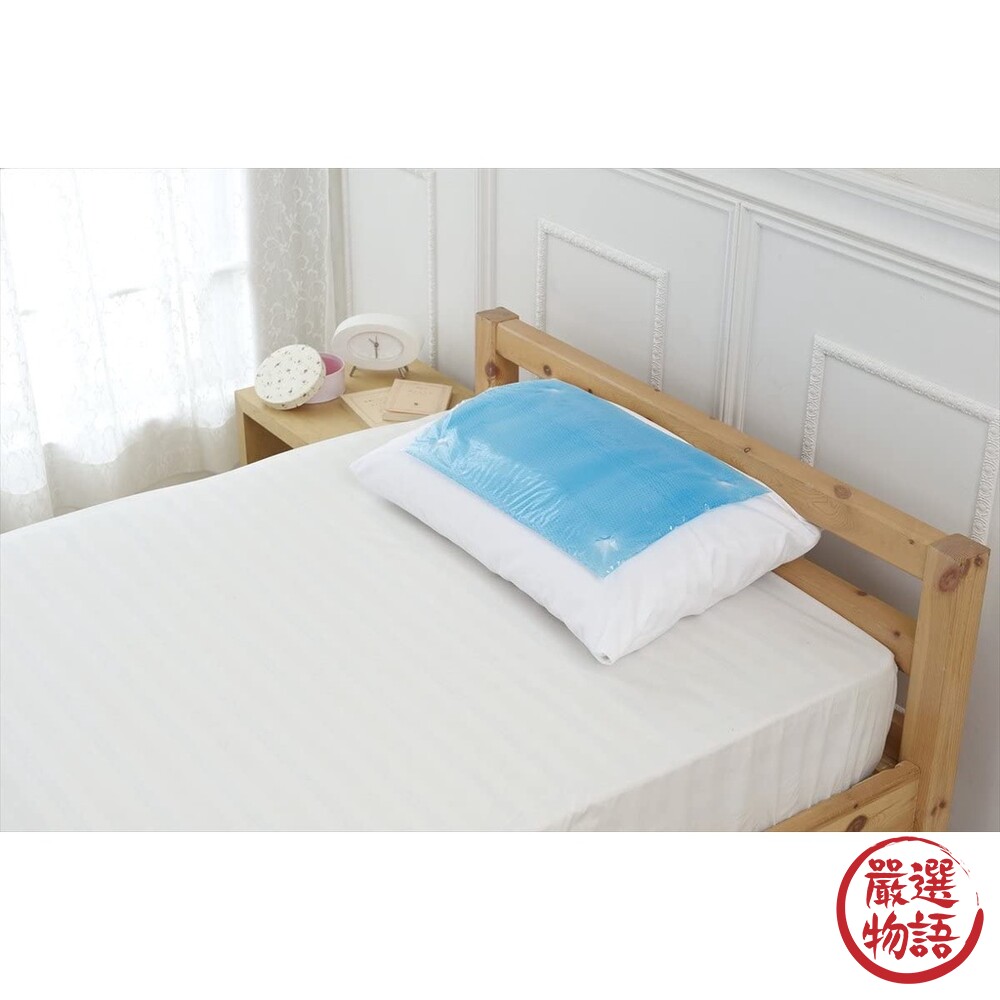 日本製 涼感枕墊 枕頭涼墊 凝膠墊 防中暑 夏日消暑 清涼枕墊 降溫墊 散熱墊-圖片-5