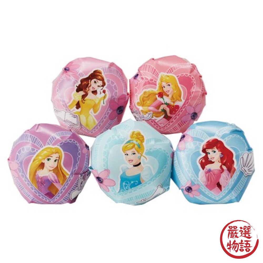 日本製 迪士尼公主飯糰包裝袋 小美人魚 灰姑娘 長髮公主 美女與野獸 睡美人 野餐 兒童便當-圖片-2