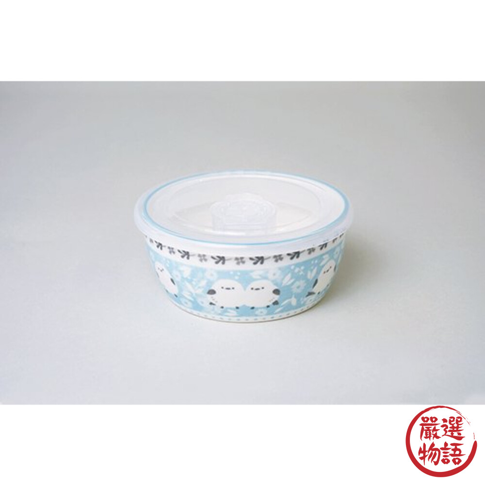 保鮮盒 SHINACASA 附蓋保鮮盒 保鮮碗 飯碗 陶瓷碗 動物碗 兩尺寸可選-圖片-4